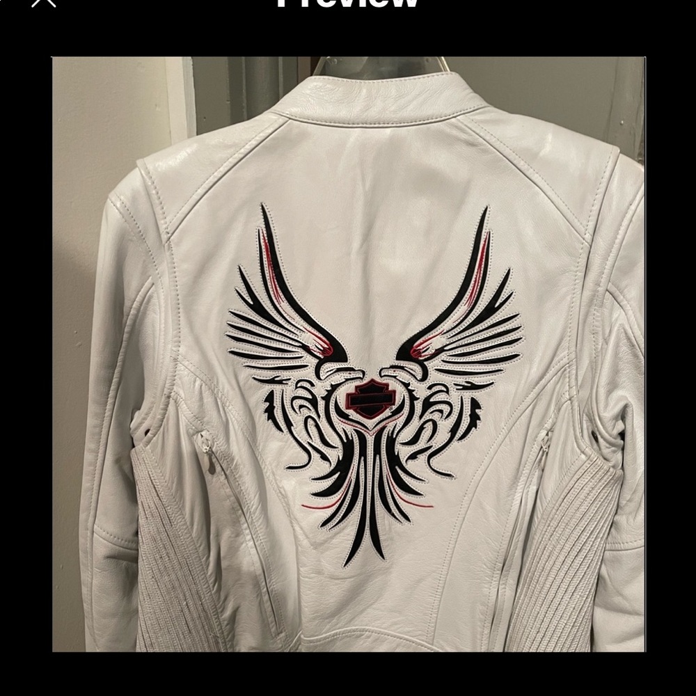 harley davidson womens leather jacket